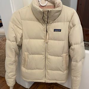 Patagonia Women’s Bivy Down Jacket - Oyster White